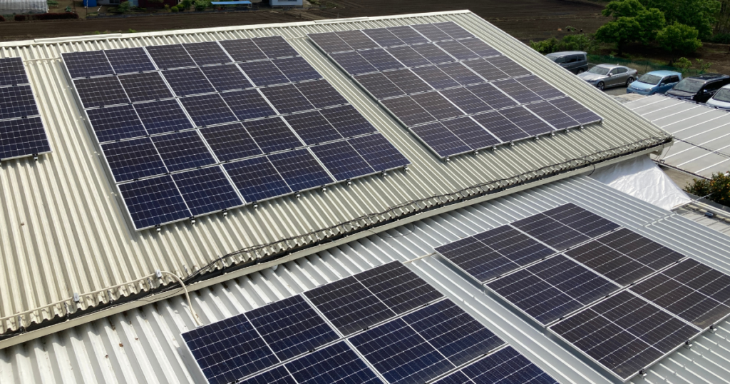 自家消費型太陽光発電の写真